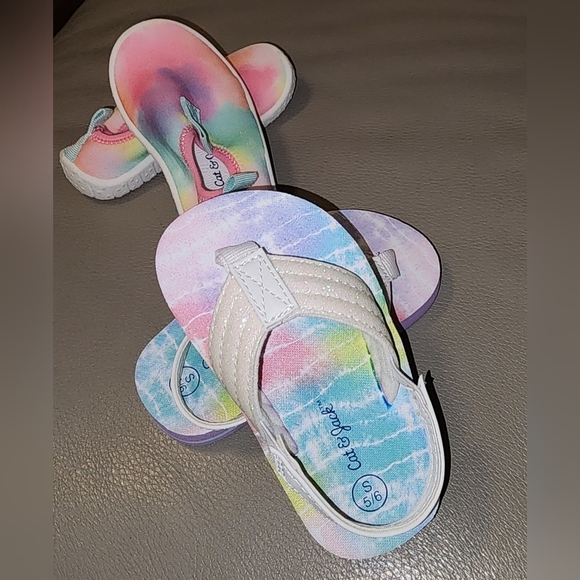 Cat & Jack Other - Tye Dye Summer Shoes